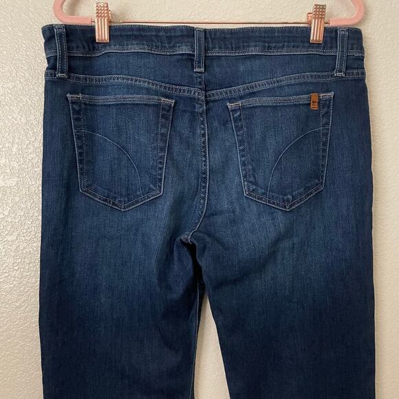 Joes Jeans Womens Size 31 Dark Blue Wilkins Icon Flare Denim Mid Rise Stretch‎ - Picture 7 of 12